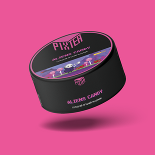 Безтютюнова суміш Pixtea ALIENS CANDY (ПіксТі Ягідний Льодяник) 100г 444545888 фото