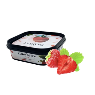 Безтютюнова суміш Indigo Smoke Strawberry (Індиго Смоук Полуниця) 100г 332225577 фото