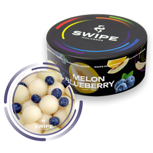 Безтютюнова суміш Swipe Melon Blueberry (Свайп Диня Чорниця) 100г 1114477 фото