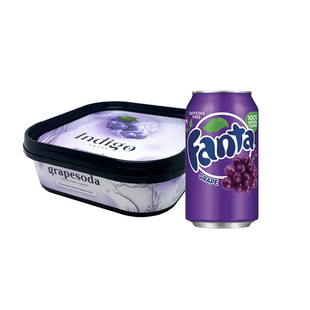 Безтютюнова суміш Indigo Smoke GrapeSoda (Індиго Смоук Виноградна Содова) 100г 555997844 фото