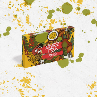 Безтютюнова суміш Space Tea Mango (Спейс Ті Манго) 40г 9998874455 фото