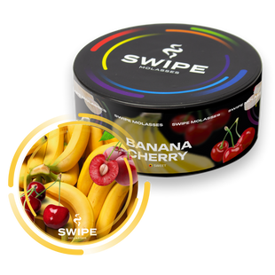 Безтютюнова суміш Swipe Banana Cherry (Свайп Банан Вишня) 100г 33211144 фото