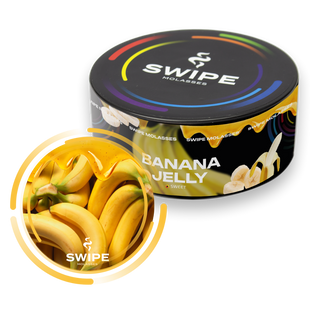 Безтютюнова суміш Swipe Banana Jelly (Свайп Бананове Желе) 100г 22312124554 фото