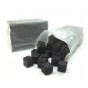 Кокосове вугілля HJ Coco Premium | Пакет 0,5 кг 36 шт 25*25*25 мм 32111 фото