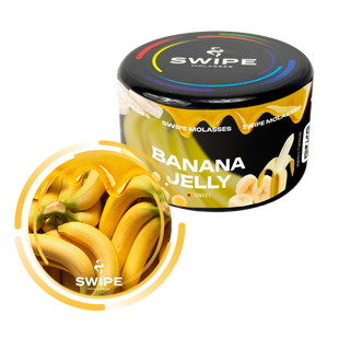 Безтютюнова суміш Swipe Banana Jelly (Свайп Бананове Желе) 50г 333121144 фото