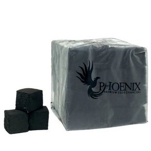 Кокосове вугілля Phoenix (Фенікс) | 1кг 64куб 26*26мм 443670409 фото