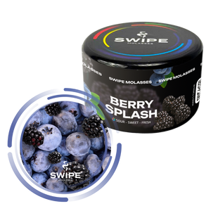Безтютюнова суміш Swipe Berry Splash (Свайп Чорниця Ожина) 50г 2544554777 фото