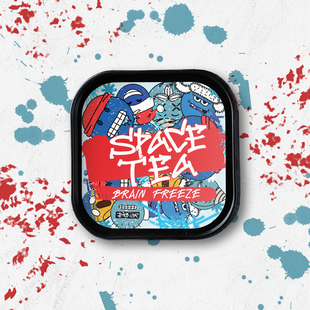 Безтютюнова суміш Space Tea Brain Freeze (Спейс Ті Лід - Холод) 250г 15115515454 фото