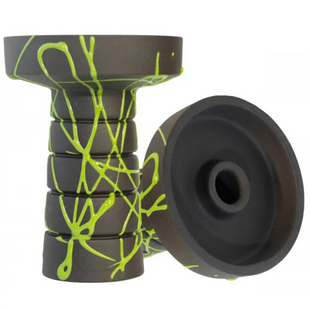 Чаша Gusto Bowls Harmony Black Glaze (Green) 5632221 фото