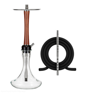 Кальян Aroma Hookah X-Ray Wood Brown ahw001BR фото
