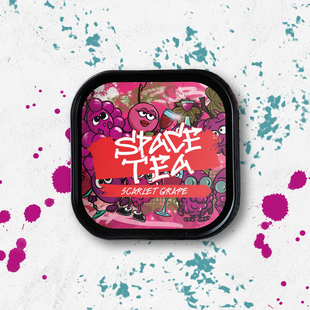 Безтютюнова суміш Space Tea Scarlet Grape (Спейс Ті Червоний виноград) 250г 322211554 фото