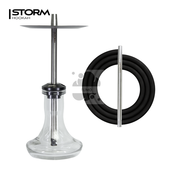 Кальян Storm Hookah mini, Clear Glass  4583347670 фото