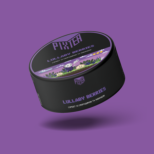 Безтютюнова суміш Pixtea LULLABY BERRIES (ПіксТі Сорбет Смородина Лаванда) 250г 3322111449 фото