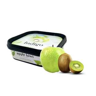 Безтютюнова суміш Indigo Smoke Apple Kiwi (Індиго Смоук Яблуко Ківі) 100г 332121114 фото