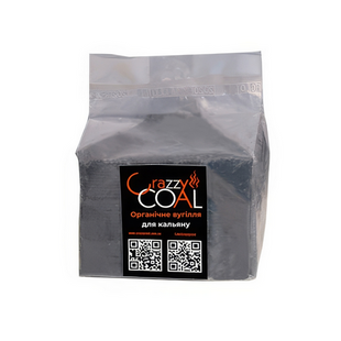 Горіхове вугілля Crazzy Coal | Пакет 0,5 кг 36 шт 25*25*25 мм 37999 фото