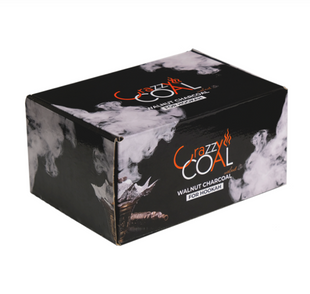 Горіхове вугілля Crazzy Coal | Картон 1 кг 72 шт 25*25мм 375854 фото