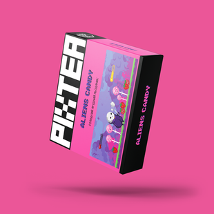 Безтютюнова суміш Pixtea ALIENS CANDY (ПіксТі Ягідний Льодяник) 50г 44999887 фото