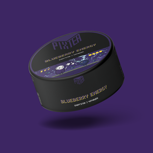 Безтютюнова суміш Pixtea BLUEBERRY ENERGY (ПіксТі Енергетик Чорниця) 250г 3332211447 фото