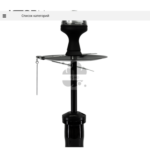 Кальян Storm Hookah Mini Dark | Black  4583348268 фото