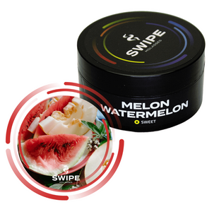 Безтютюнова суміш Swipe Melon Watermelon (Свайп Кавун Диня) 50г 4455557 фото