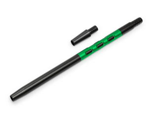 Мундштук Storm 2 Black/Green з конектором для кальяну 33221747 фото