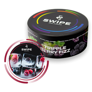 Безтютюнова суміш Swipe Tripple Berry Fizz (Свайп - Ожина, Виноград, Смородина, М'ята) 100г 311114477 фото