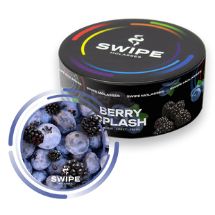 Безтютюнова суміш Swipe Berry Splash (Свайп Чорниця Ожина) 100г 321111444 фото