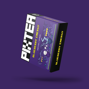 Безтютюнова суміш Pixtea BLUEBERRY ENERGY (ПіксТі Енергетик Чорниця) 50г 9999784444 фото